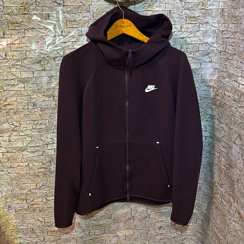 🔥🔥Nike Sportswear Tech Fleece Full-Zip Hoodie Jacket Blue SIZE: LARGE 🔥🔥